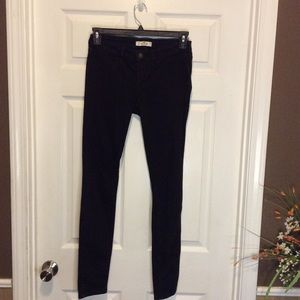 Hollister 7R black jeans for girls